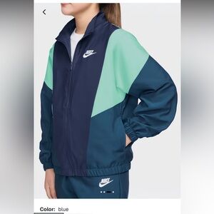 Nike sportswear woven tracksuit jacket kids XL